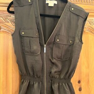 Michael Kors silk-like top